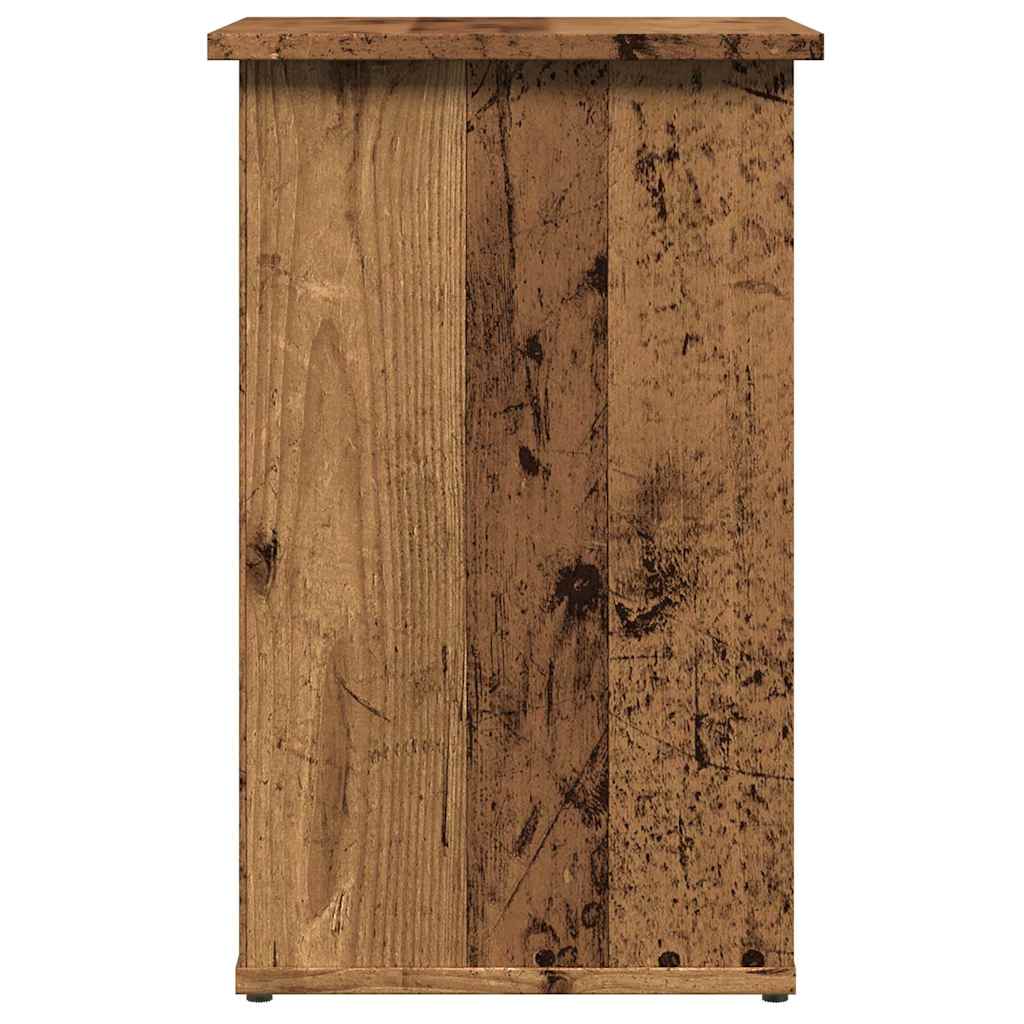 Sideboard Old Wood 35x35x55 cm Engineered Wood